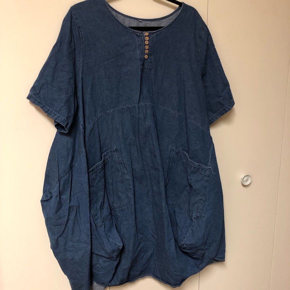 Cotton Tunic with Pockets